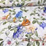 LONETA FLORAL AZUL - TIENDA ONLINE TELAS Y MANTELES
