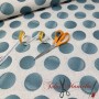 TELA ANTIMANCHAS CIRCULOS JADE - TIENDA ONLINE TELAS Y MANTELES