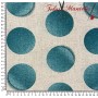 TELA ANTIMANCHAS CIRCULOS JADE - TIENDA ONLINE TELAS Y MANTELES