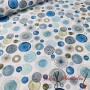 LONETA SPHERE AZUL - TIENDA ONLINE TELAS Y MANTELES