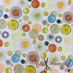 LONETA SPHERE MULTICOLOR - TIENDA ONLINE TELAS Y MANTELES