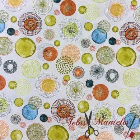 LONETA SPHERE MULTICOLOR - TIENDA ONLINE TELAS Y MANTELES