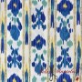 TELA MALLORQUINA IKAT AZUL - TIENDA ONLINE TELAS Y MANTELES