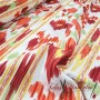 TELA MALLORQUINA IKAT ROJO - TIENDA ONLINE TELAS Y MANTELES