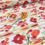 TELA MALLORQUINA IKAT ROJO - TIENDA ONLINE TELAS Y MANTELES