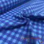 LONETA VICHY NEON AZUL MEDIANO - TIENDA ONLINE TELAS Y MANTELES