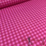 LONETA VICHY NEON FUCSIA MEDIANO - TIENDA ONLINE TELAS Y MANTELES