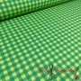 LONETA VICHY NEON  VERDE MEDIANO - TIENDA ONLINE TELAS Y MANTELES