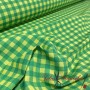 LONETA VICHY NEON  VERDE MEDIANO - TIENDA ONLINE TELAS Y MANTELES