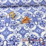 TELA ANTIMANCHAS AZULEJO HIDRAULICO - TIENDA ONLINE TELAS Y MANTELES