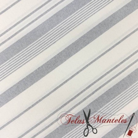 TELA ANTIMACHAS SACO DE GRANO PERU GRIS - TIENDA ONLINE TELAS Y MANTELES