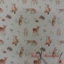 LONETA CULLA ANIMALES DEL BOSQUE - TIENDA ONLINE TELAS Y MANTELES