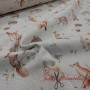 LONETA CULLA ANIMALES DEL BOSQUE - TIENDA ONLINE TELAS Y MANTELES