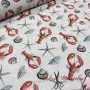 LONETA ANIMALES MARINOS - TIENDA ONLINE TELAS Y MANTELES