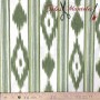 TELA ANTIMANCHAS MALLORQUINA IKAT VERDE - TIENDA ONLINE TELAS Y MANTELES