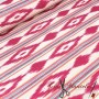 TELA ANTIMANCHAS MALLORQUINA IKAT FUCSIA - TIENDA ONLINE TELAS Y MANTELES