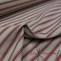 LONETA RAYAS GRANATE - TIENDA ONLINE TELAS Y MANTELES