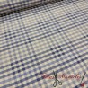 LONETA CUADRO AZUL - TIENDA ONLINE TELAS Y MANTELES