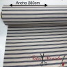 LONETA RAYAS AZUL - TIENDA ONLINE TELAS Y MANTELES