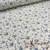 TELA FLORECITAS AZULES - TIENDA ONLINE TELAS Y MANTELES