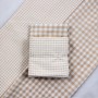 Pack Vichy Bambula Beige - Tienda Online Telas y Manteles