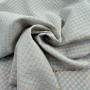 Pack Vichy Bambula BEIGE TURQUESA - Tienda Online Telas y Manteles