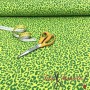LONETA ANIMAL PRINT NEON VERDE - TIENDA ONLINE TELAS Y MANTELES