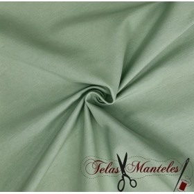 LONETA LISA VERDE SALVIA - TIENDA ONLINE TELAS Y MANTELES
