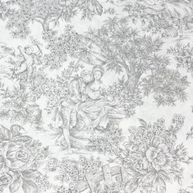 TELA LONETA TOILE DE JOUY CARTUJA - TIENDA ONLINE TELAS Y MANTELES
