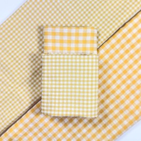 Pack Vichy Bambula MOSTAZA - Tienda Online Telas y Manteles