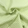 Pack Vichy Bambula VERDE / AMARILLO - Tienda Online Telas y Manteles