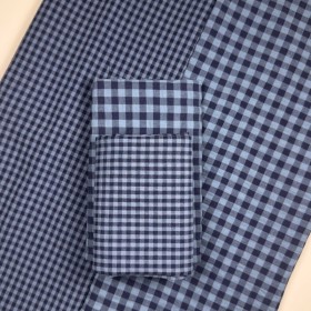 Pack Vichy Bambula AZUL / MARINO - Tienda Online Telas y Manteles