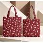 LONETA PERROS GRANATE - TIENDA ONLINE TELAS Y MANTELES