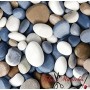 LONETA PIEDRAS AZUL - TIENDA ONLINE TELAS Y MANTELES