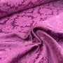 DAMASCO MORADO BUGANVILLA - TIENDA ONLINE TELAS Y MANTELES