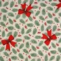 TELA NAVIDAD LAZOS  - TIENDA ONLINE TELAS Y MANTELES