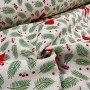 TELA NAVIDAD LAZOS  - TIENDA ONLINE TELAS Y MANTELES