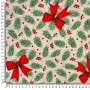 TELA NAVIDAD LAZOS  - TIENDA ONLINE TELAS Y MANTELES