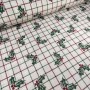 TELA NAVIDAD ACEBO  - TIENDA ONLINE TELAS Y MANTELES