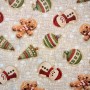 TELA NAVIDAD MUÑECOS GANCHILLO  - TIENDA ONLINE TELAS Y MANTELES