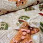 TELA NAVIDAD MUÑECOS GANCHILLO  - TIENDA ONLINE TELAS Y MANTELES