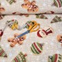 TELA NAVIDAD MUÑECOS GANCHILLO  - TIENDA ONLINE TELAS Y MANTELES