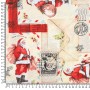 TELA NAVIDAD CARTA SANTA CLAUS  - TIENDA ONLINE TELAS Y MANTELES