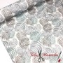 Mantel Antimanchas Barbados Gris TelasyManteles.es